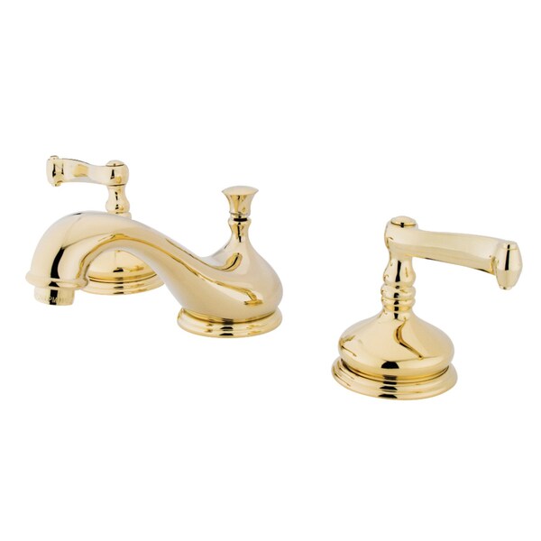 KS1162FL 8" Widespread Bathroom Faucet, Polished Brass